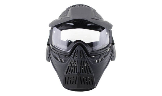Delta Tactics Masque intégral Rental simple écran noir