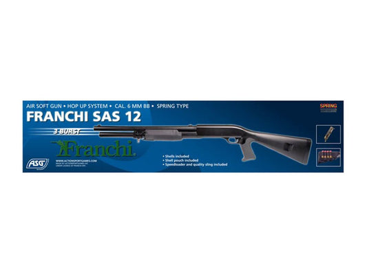 ASG Franchi SAS 12 Noir Spring Tri-Shot 0,6 J