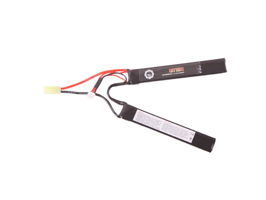Duel Code Batterie LiPo 7,4 V 1300 mAh 15C Double Stick