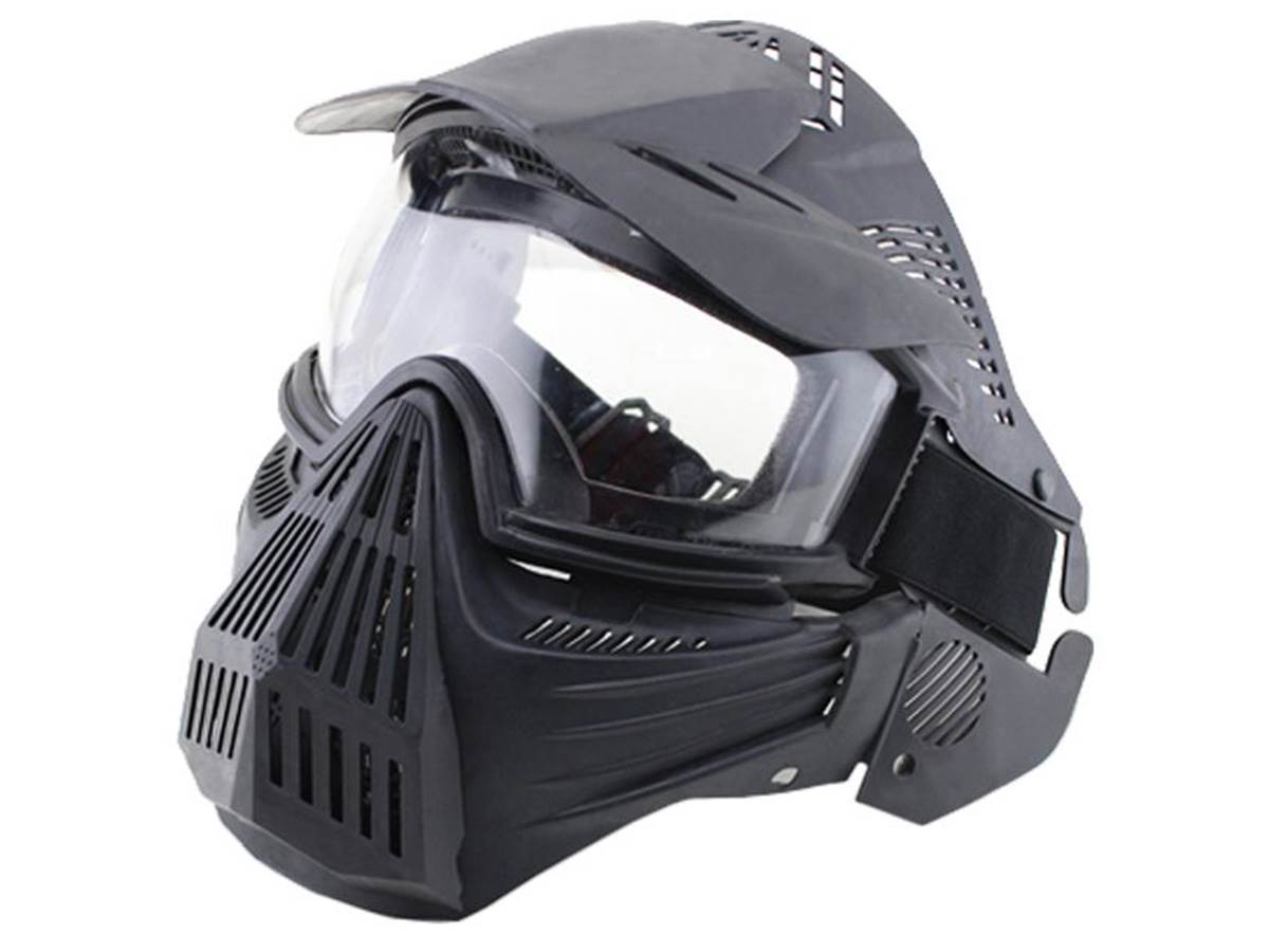 Delta Tactics Masque intégral Rental simple écran noir
