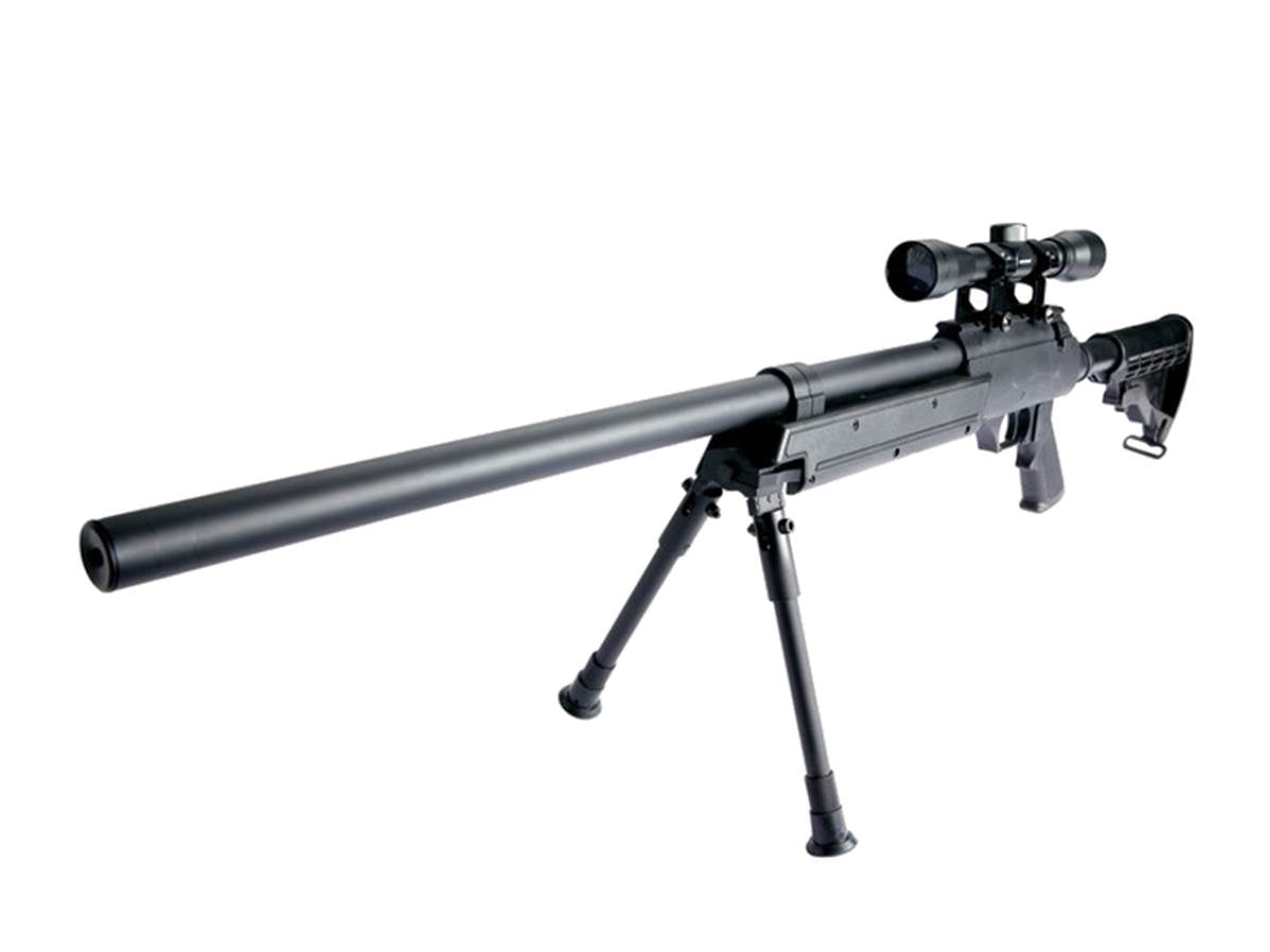 ASG Urban Sniper Noir Spring 1,8 J – Pack complet