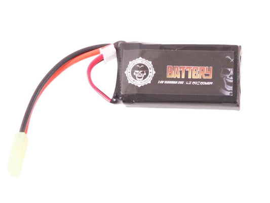 Duel Code Batterie LiPo 7,4 V 1500 mAh 20C Mini Stick