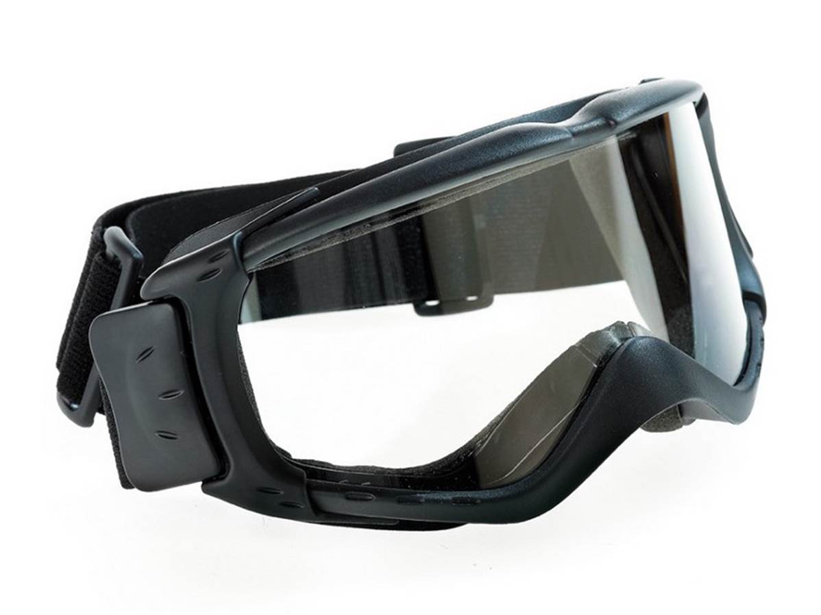 Secureva Masque de protection Pro Tactical clair avec mousse – EN166