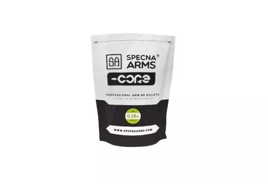 Specna Arms Billes BIO Core 0,28 g – Sachet 1 kg (3 570 billes)