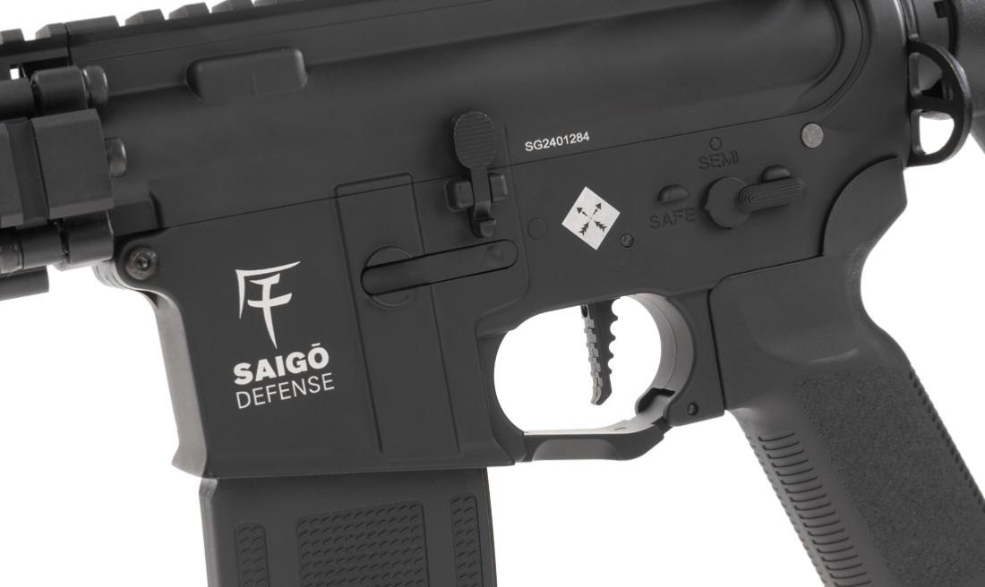 Saigo M4 Bushido Jin Noir AEG ETU Full Metal 1 J T-Dean