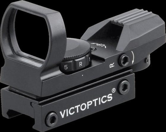 VictOptics Point rouge métal noir – Rail Picatinny