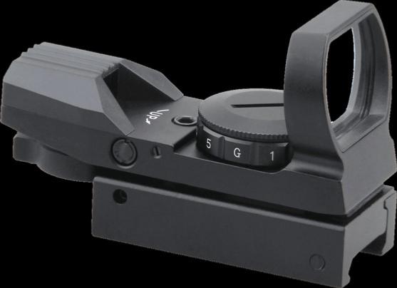 VictOptics Point rouge métal noir – Rail Picatinny