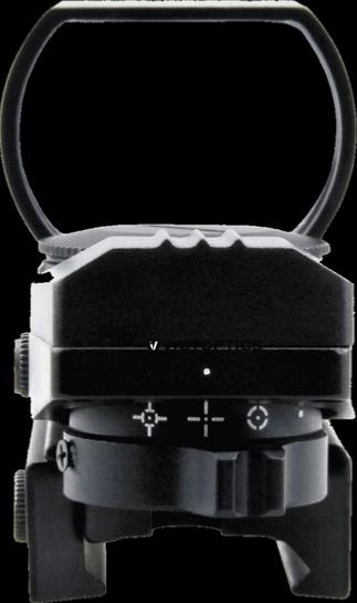VictOptics Point rouge métal noir – Rail Picatinny