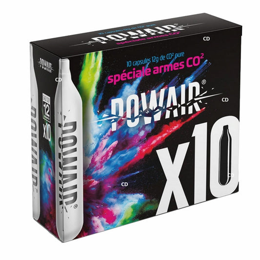 Powair Capsules CO₂ 12 g – Boîte de 10
